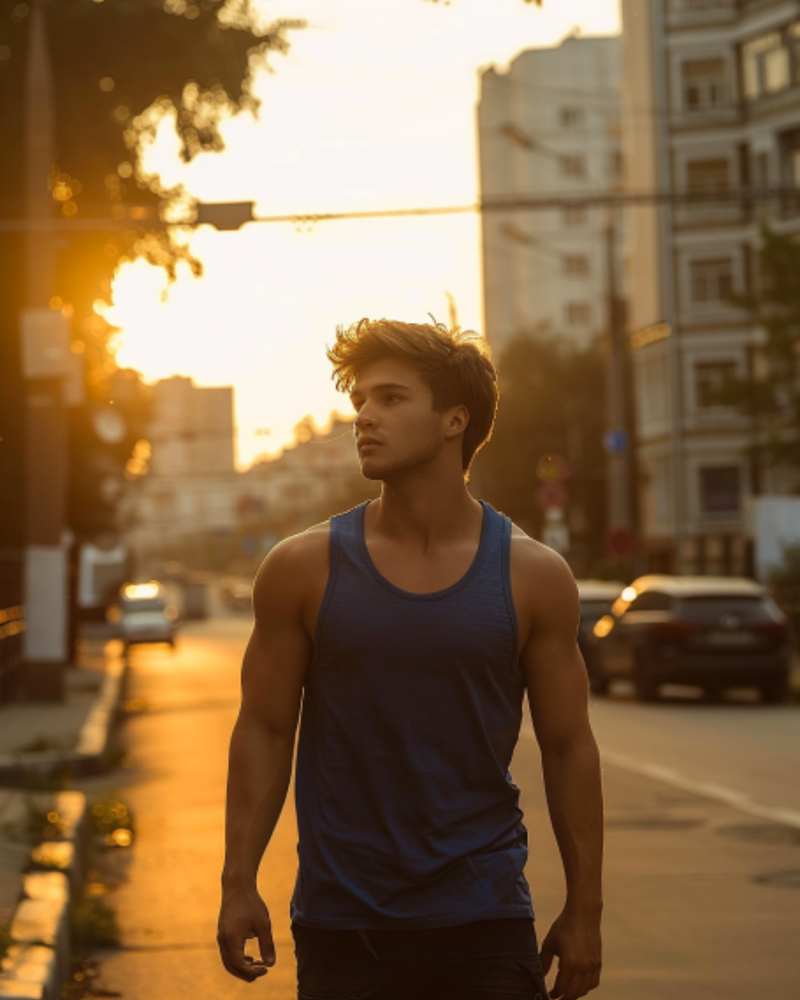 Blue Tanktop