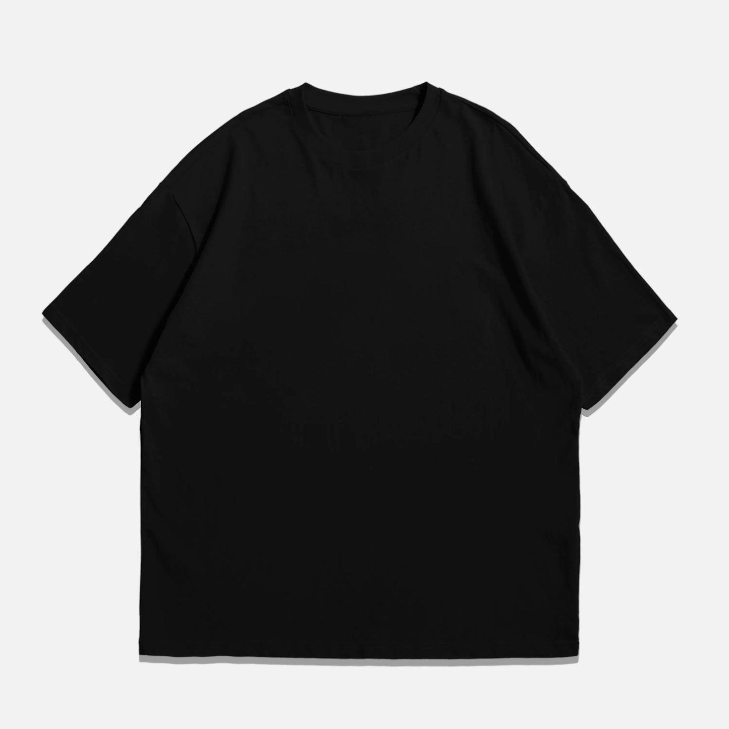 Oversized Black Basic Tee