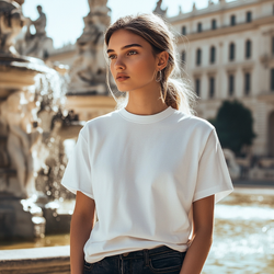 White Oversized T-Shirt