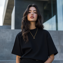 Oversized Black T-Shirt
