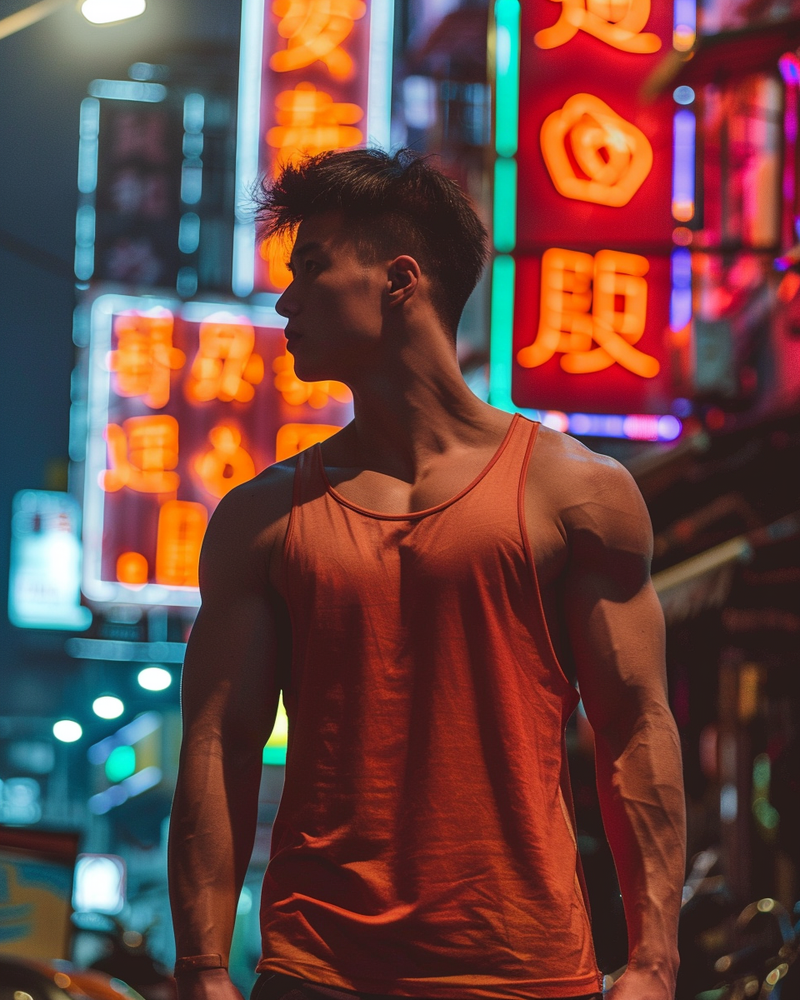 Reddish Orange Tanktop